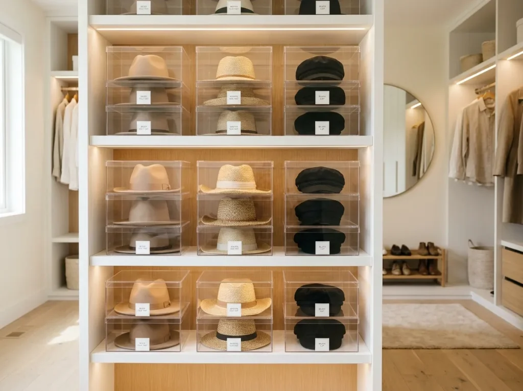 Acrylic Hat Boxes