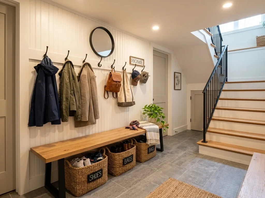 Basement Mudroom