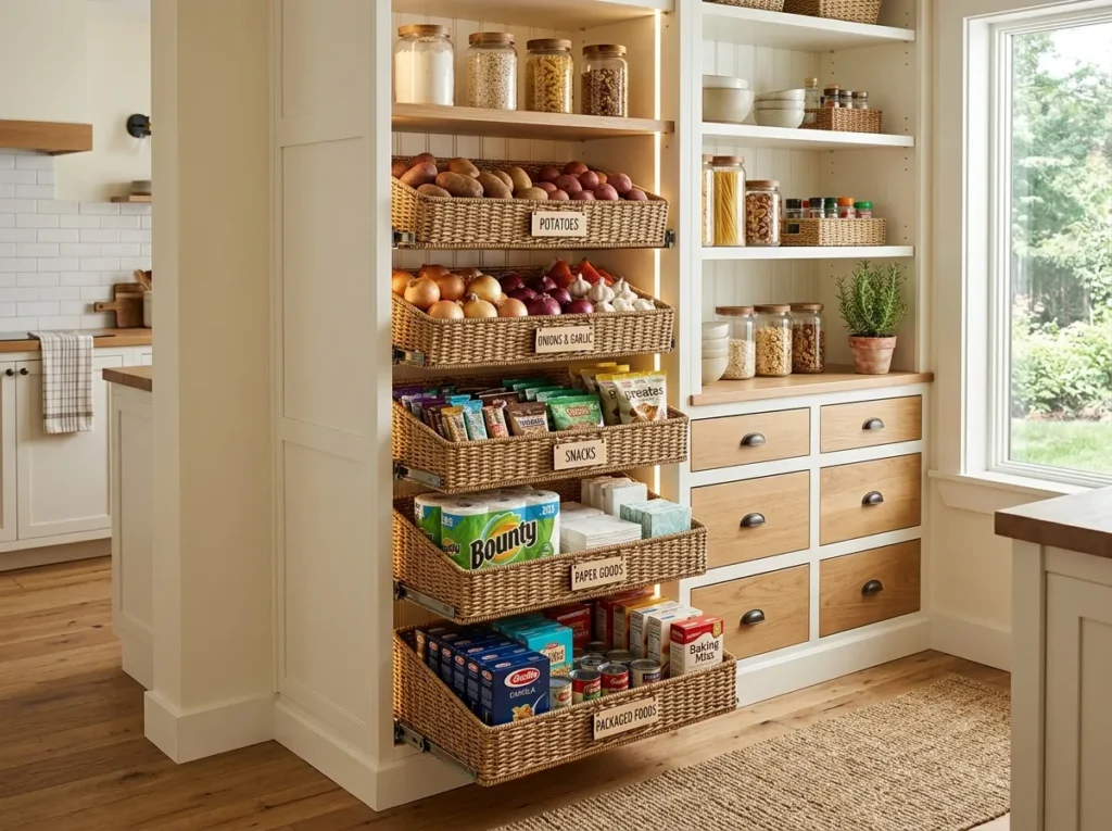 Basket Pull-Out Drawers