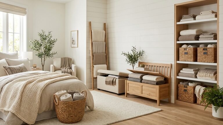 Blanket Storage Ideas