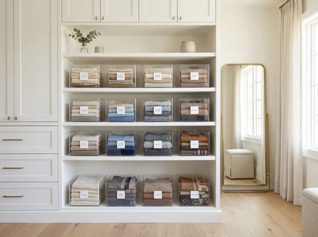 Clear Acrylic Bins