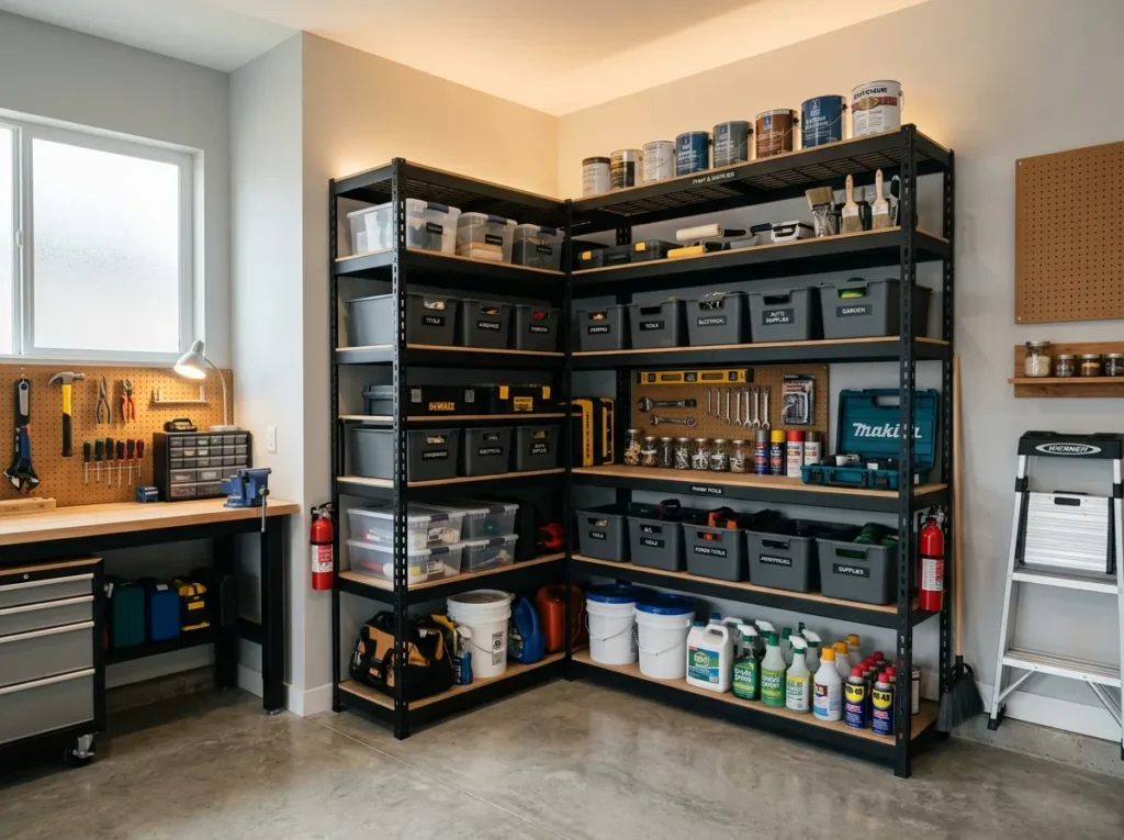 Corner Shelving Unit