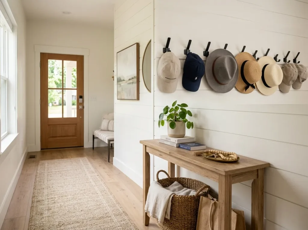 Entryway Hat Hooks