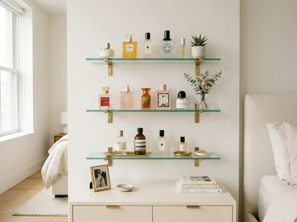 Floating Glass Shelves