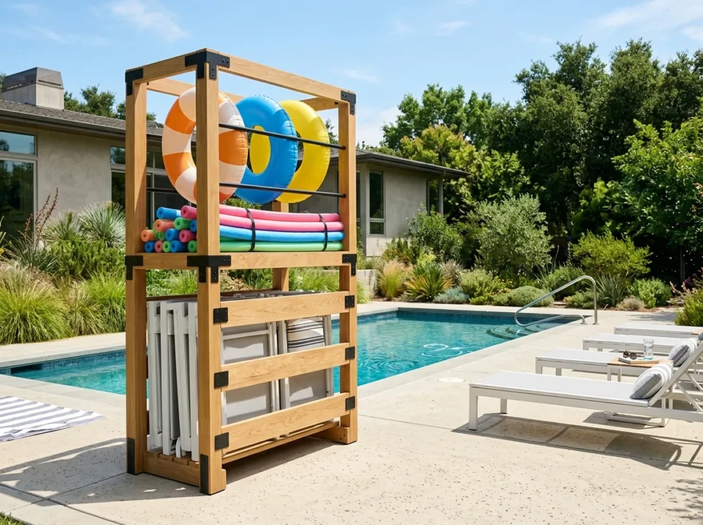 Freestanding Pool Tower