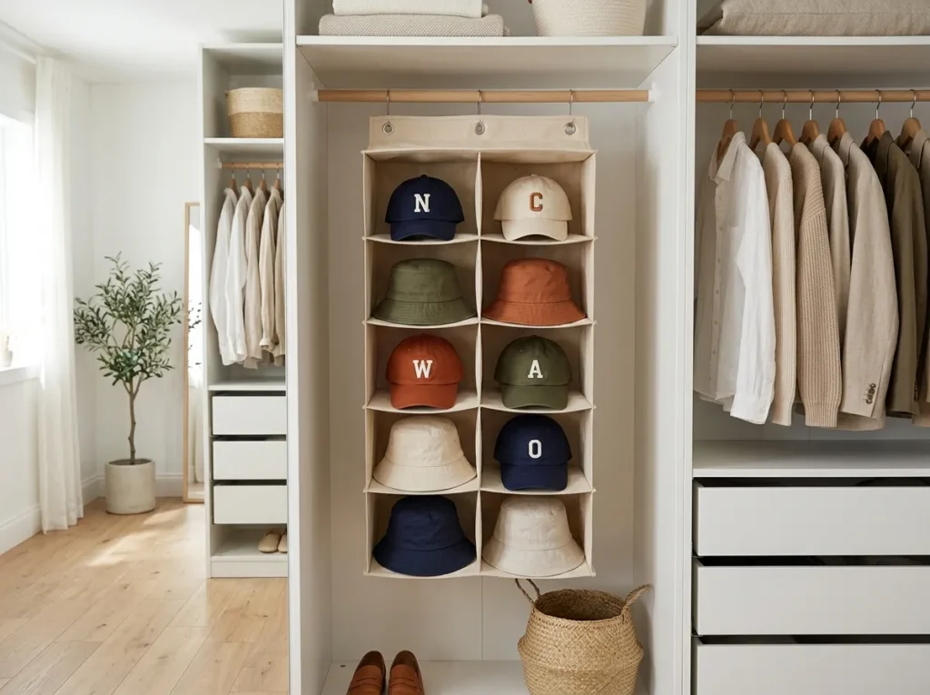 Hanging Hat Organizer