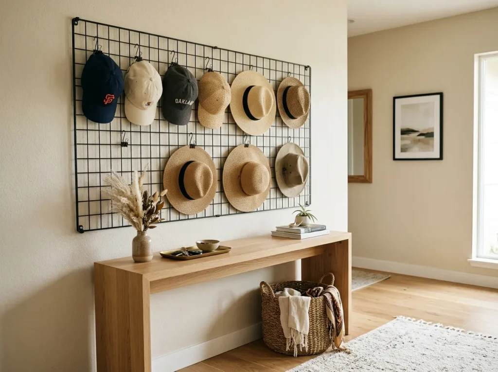 Hat Wall Grid