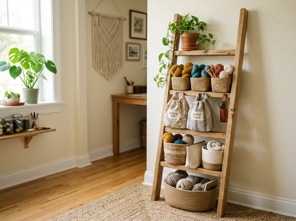 Ladder Yarn Rack