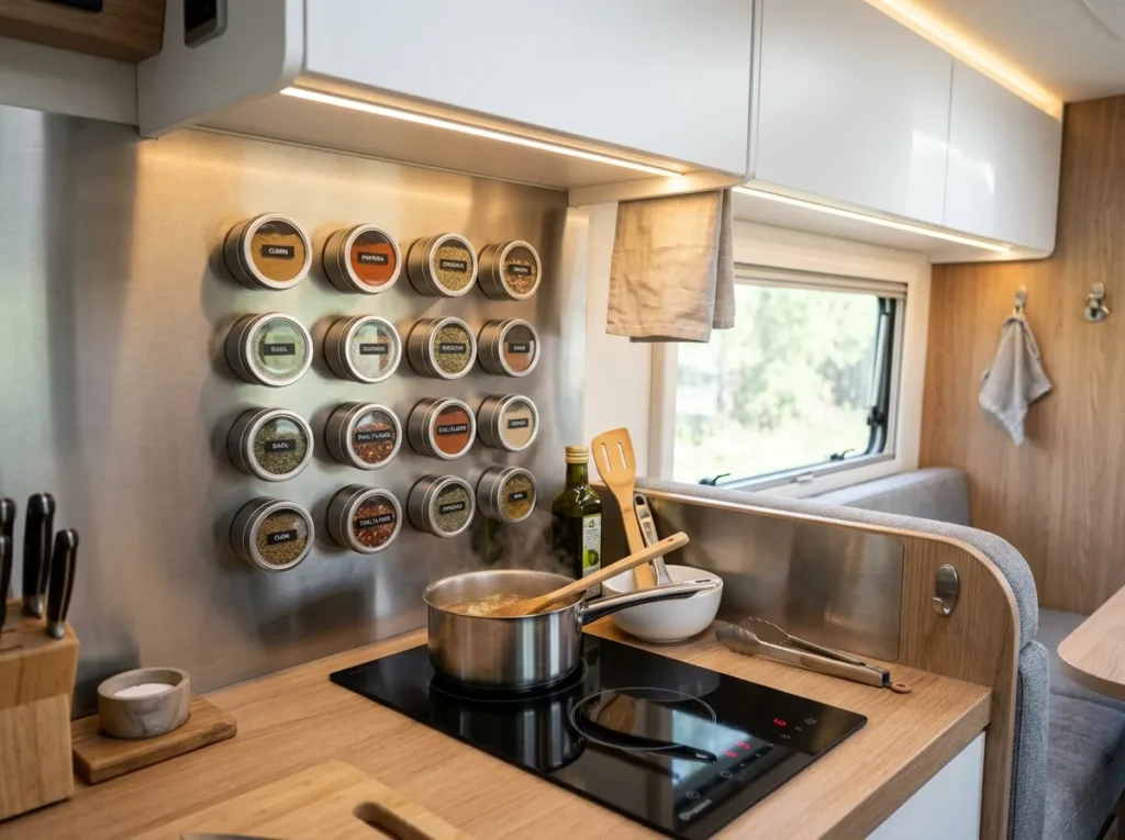 Magnetic Spice Rack