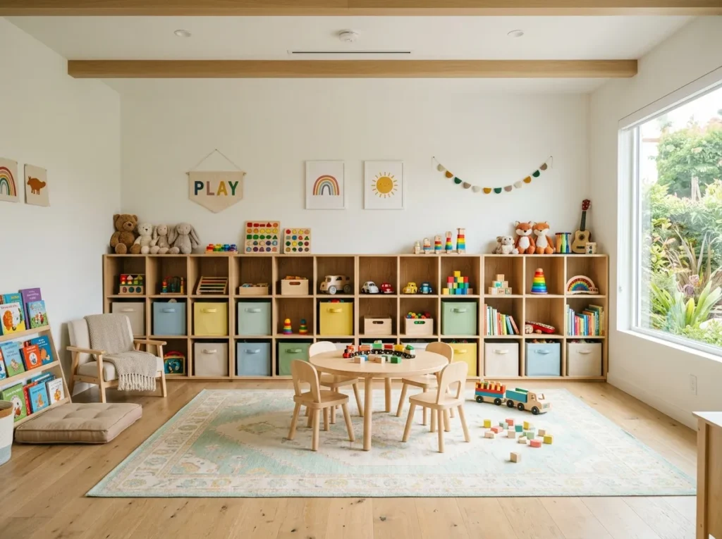 Open Toy Cubbies