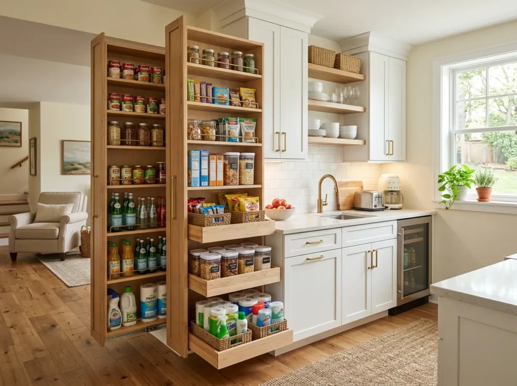 Pull-Out Pantry Drawers