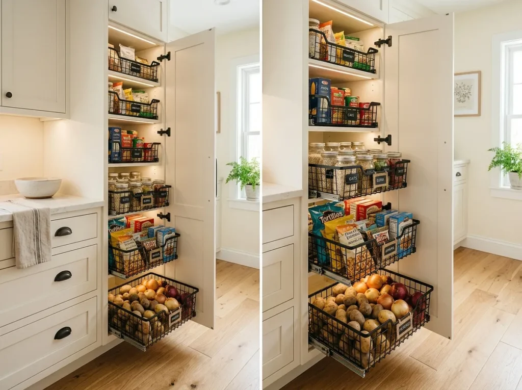 Pull-Out Wire Baskets