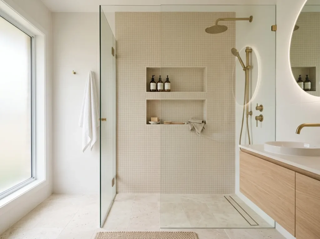 Recessed Shower Niche