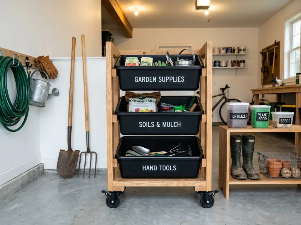 Rolling Bin Station