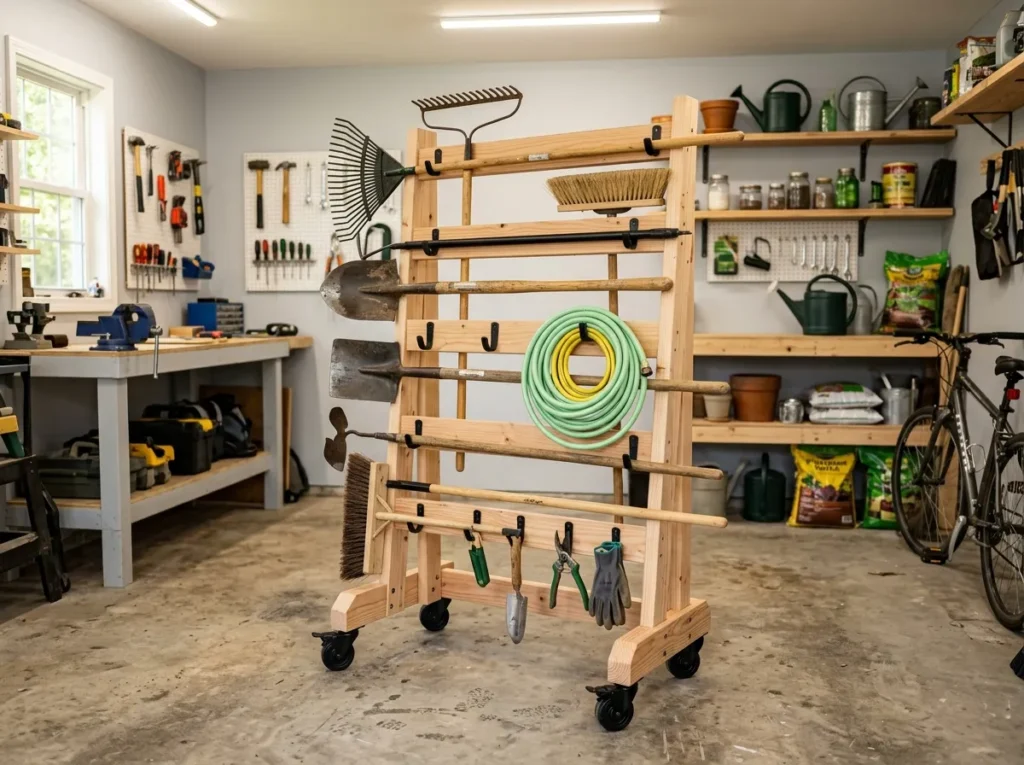 Rolling Ladder Rack