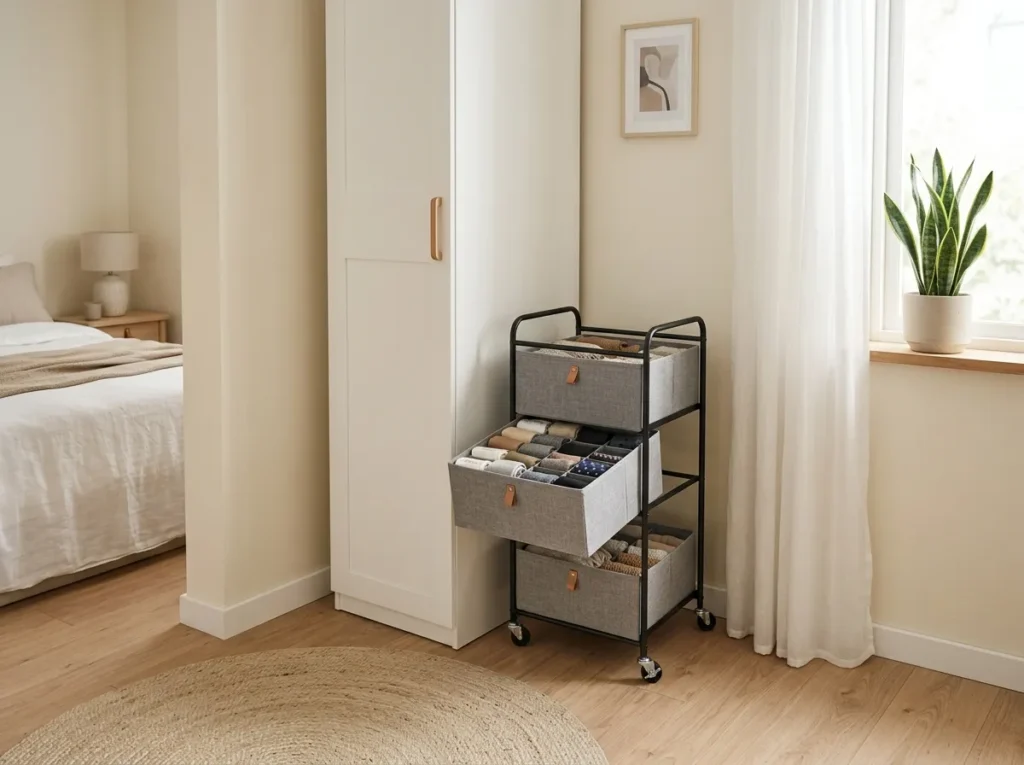Rolling Sock Storage