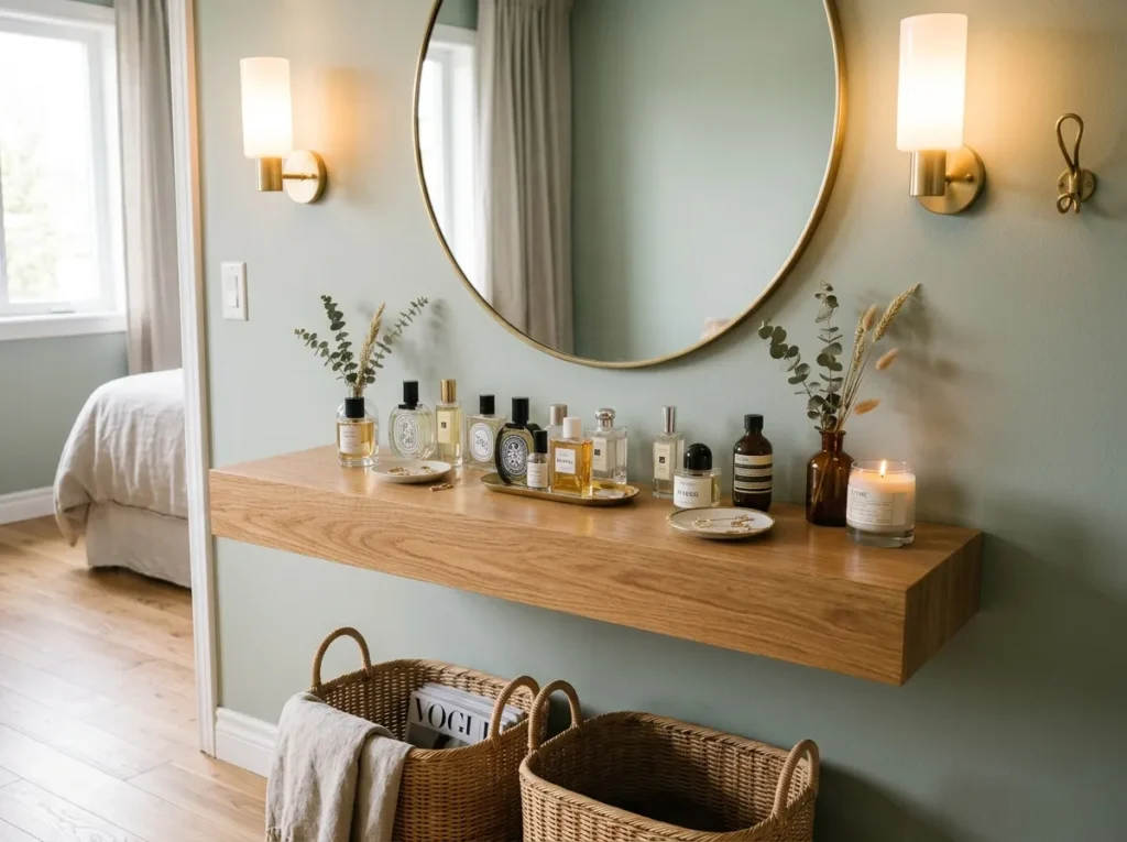 Slim Console Shelf