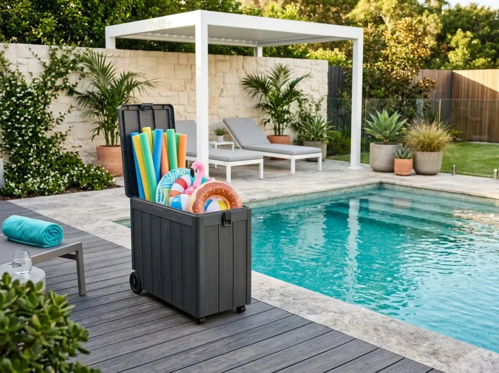 Slim Rolling Bin
