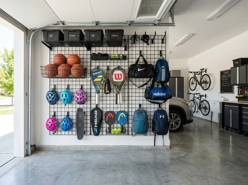 Sports Gear Grid