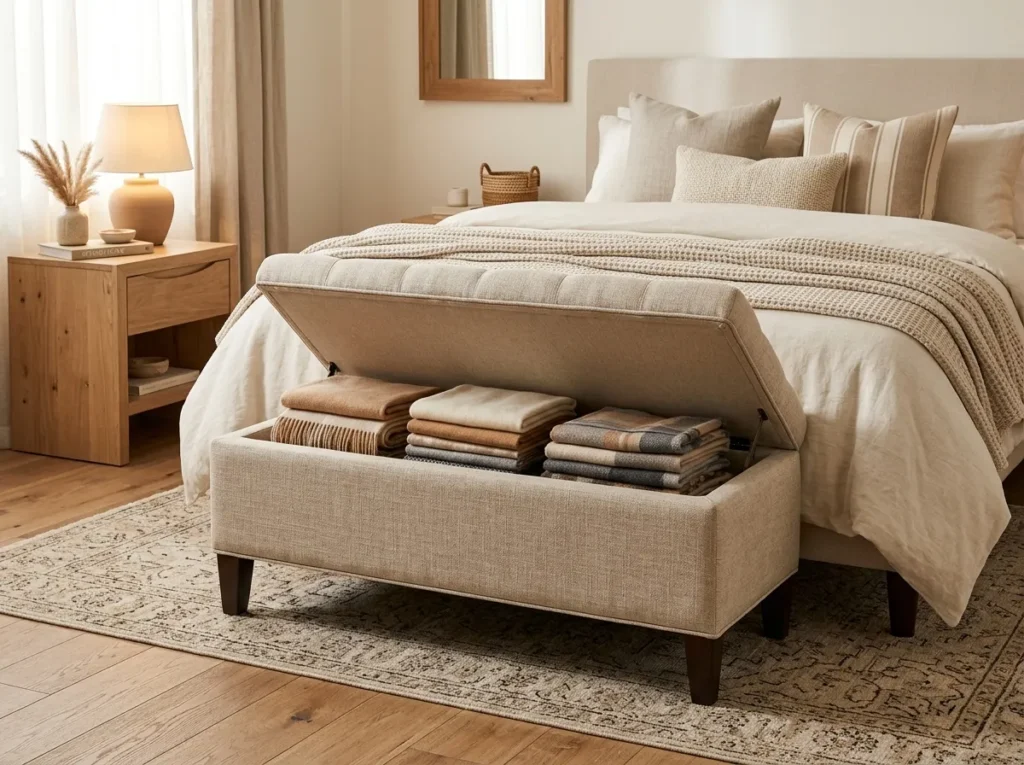 Storage Ottoman Bench