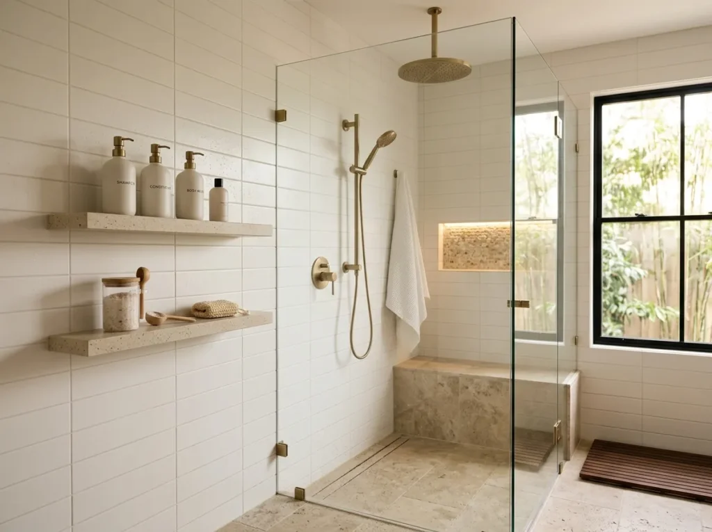 Waterproof Shower Shelves
