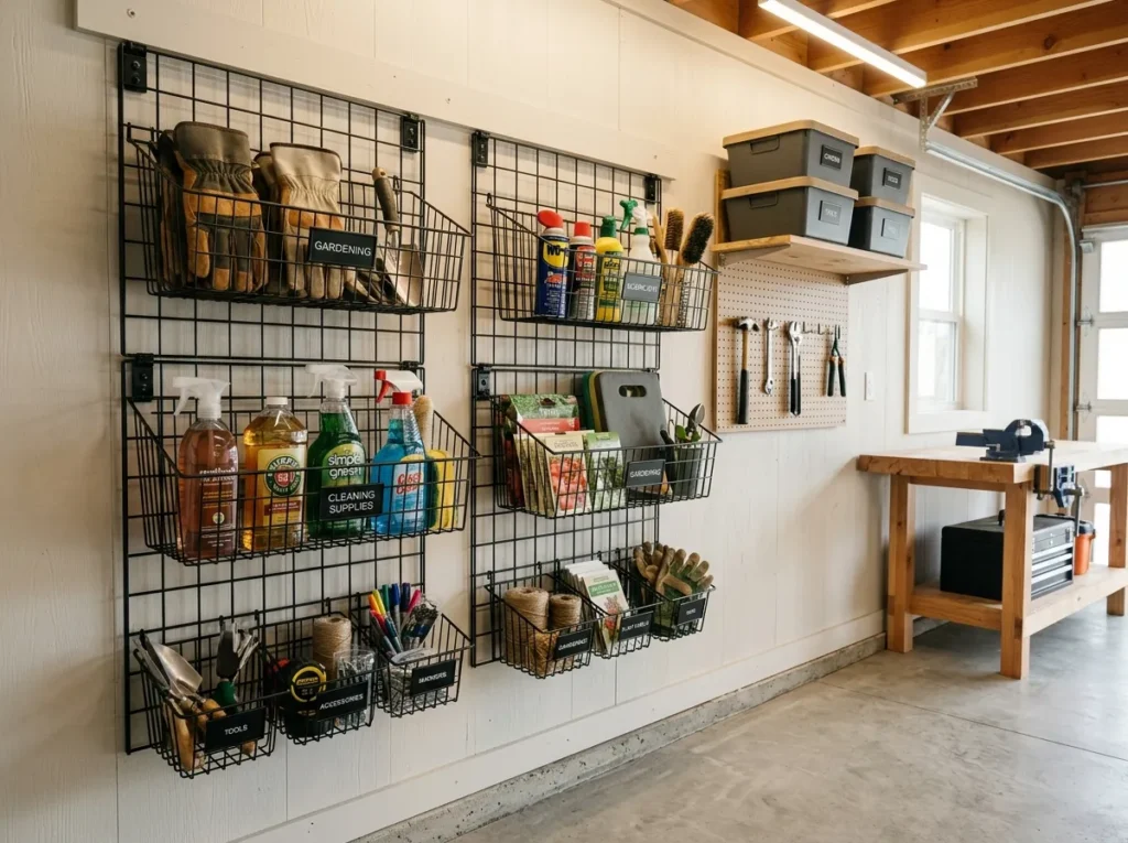 Wire Basket Station