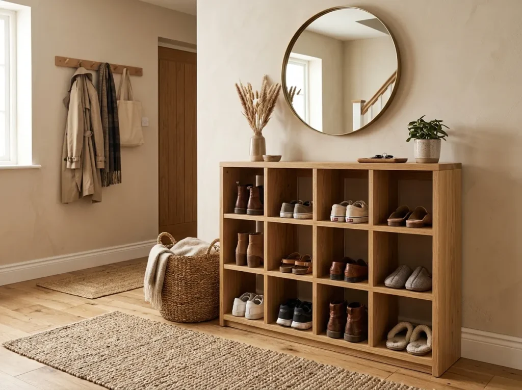 Wooden Cubby Unit