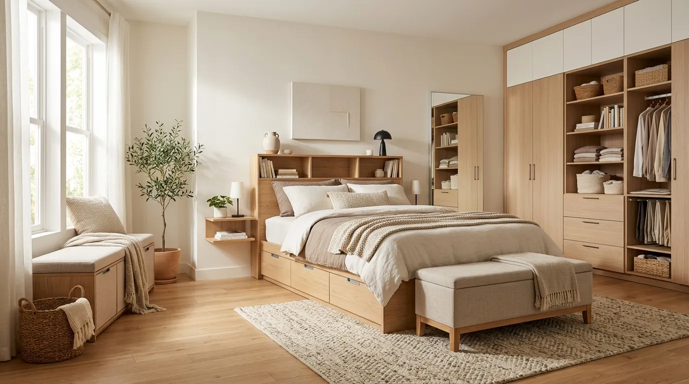 bedroom storage ideas