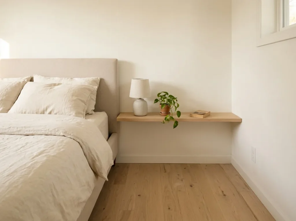Bedside Floating Shelf