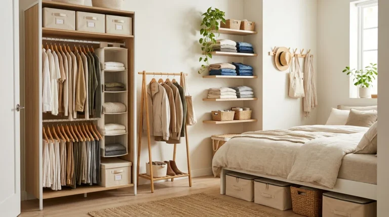 Creative Ways to Store Clothes in Small Spaces