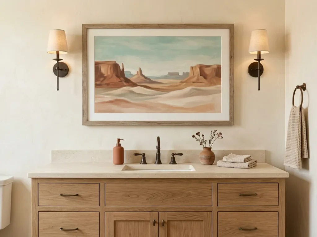 Desert Landscape Artwork