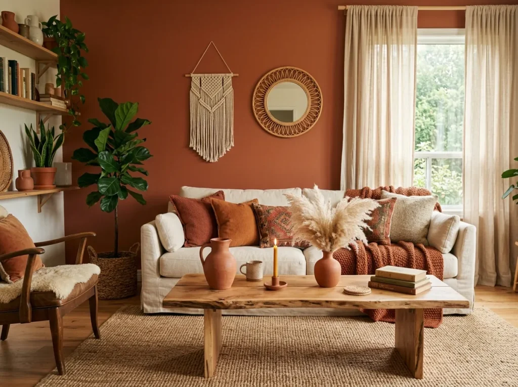 Earthy Terracotta Accents