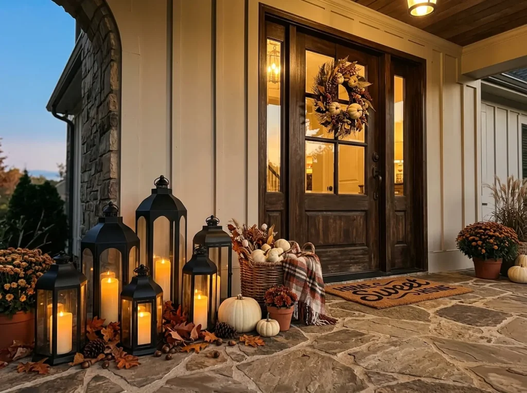 Elegant Lantern Clusters