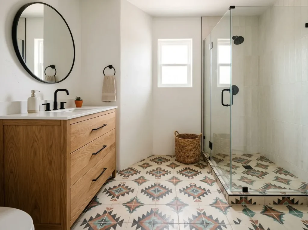 Geometric Patterned Tiles