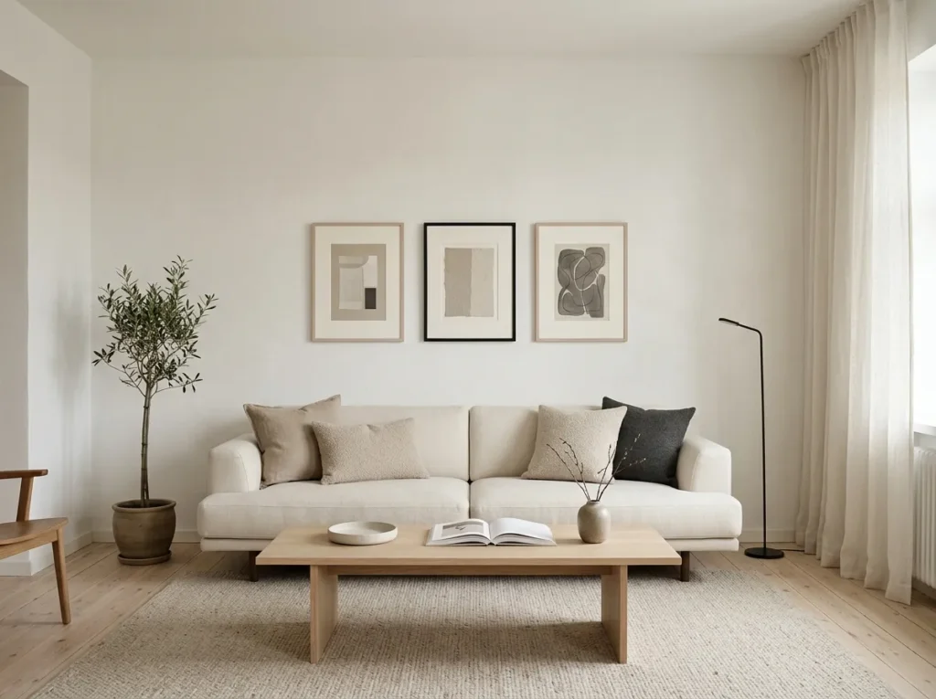 Minimal Gallery Wall
