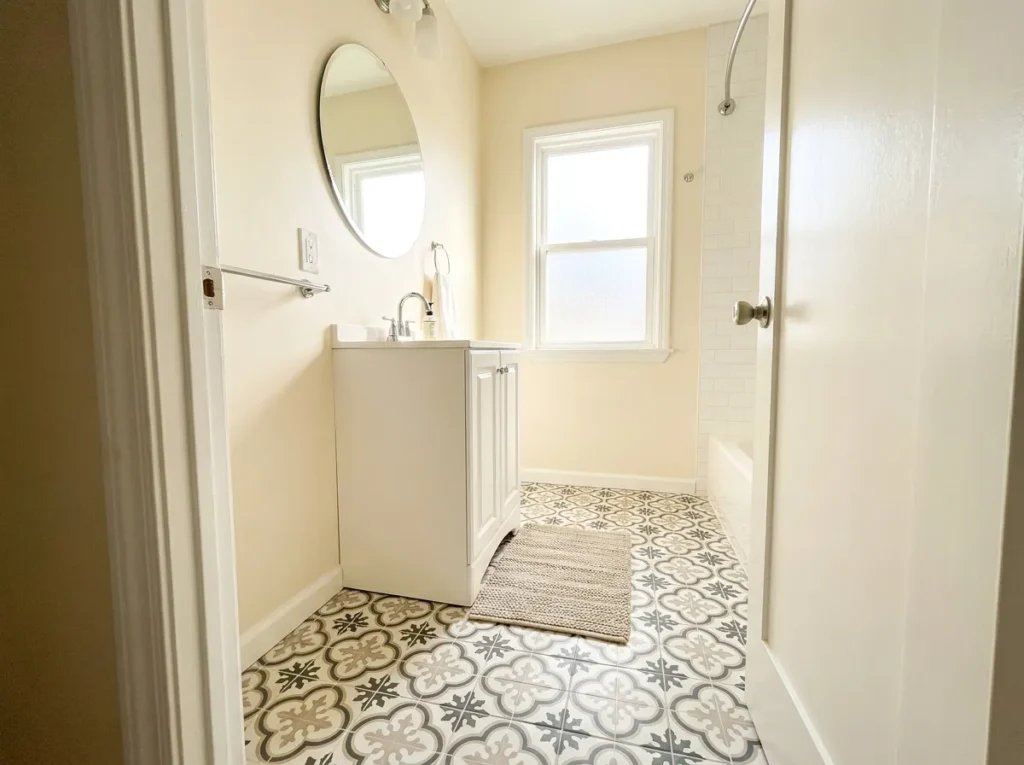 Patterned Floor Tiles