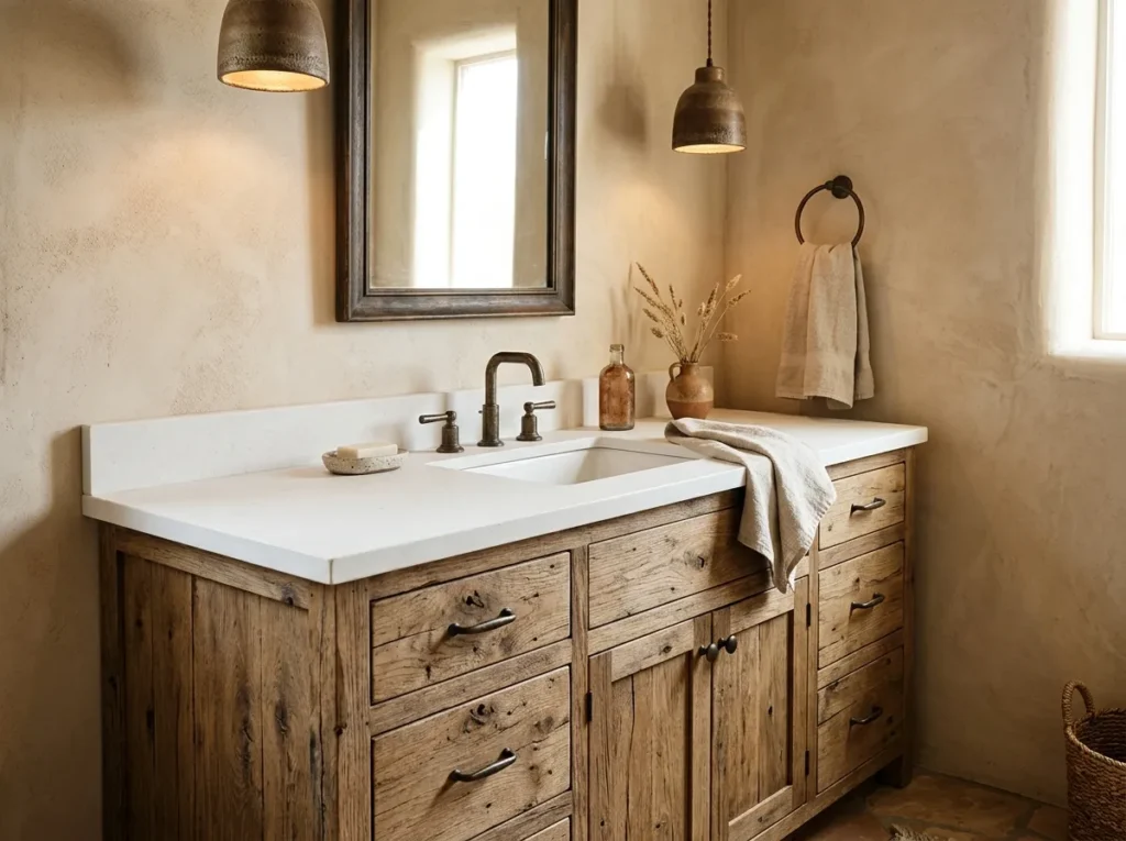 Reclaimed Wood Vanity
