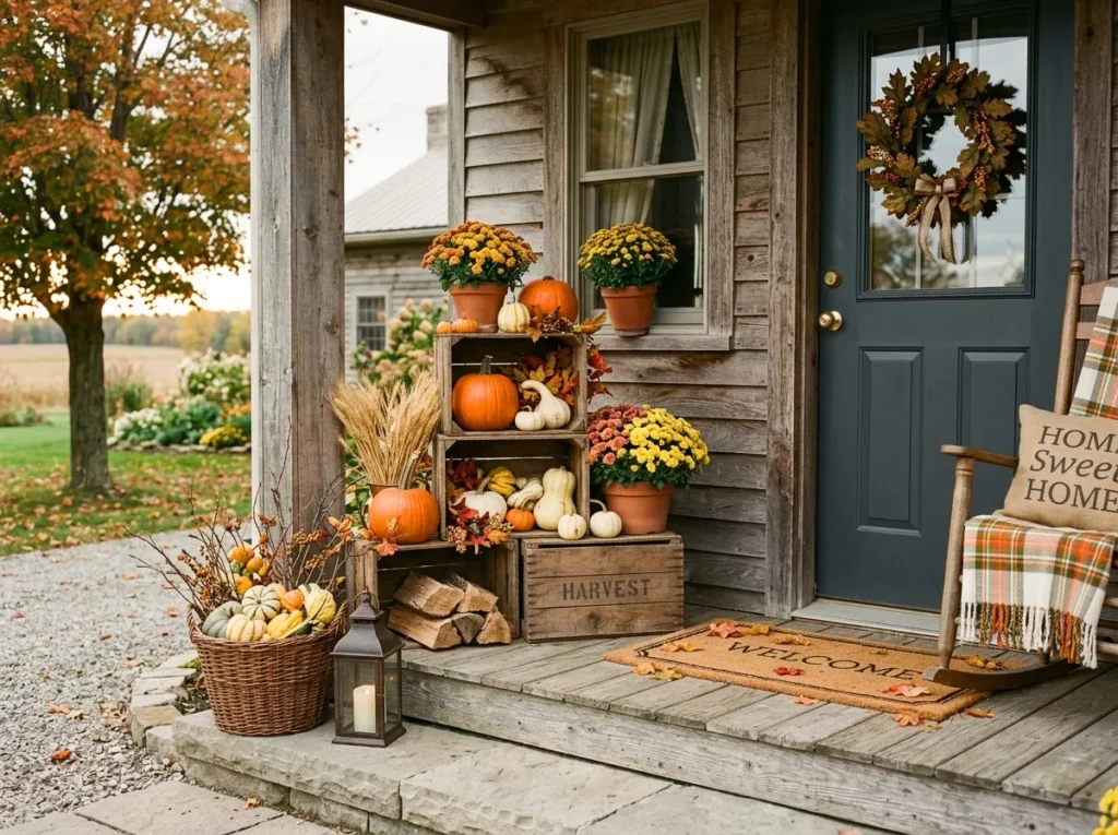 Rustic Crate Displays