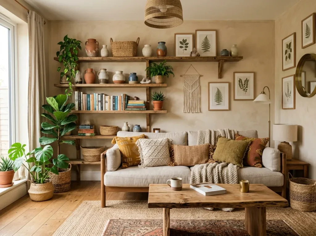 Rustic Open Shelving