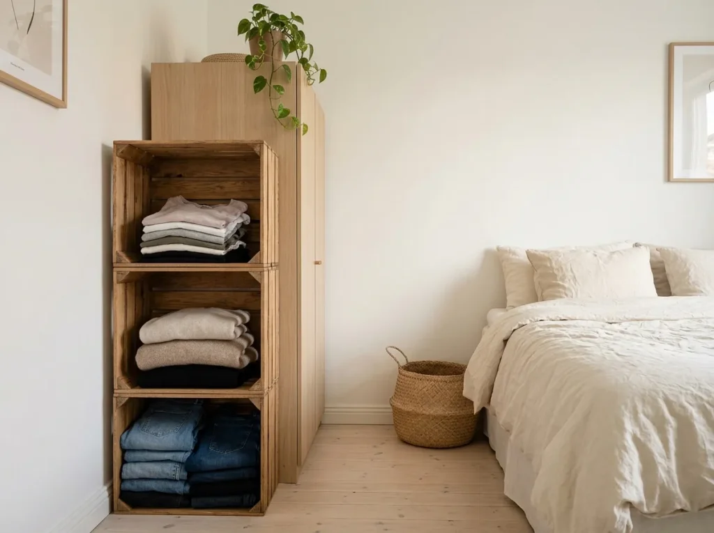 Stackable Clothing Crates