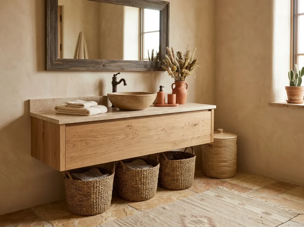 Woven Basket Storage