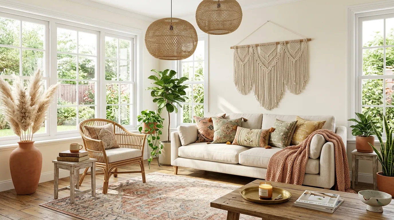 boho living room ideas